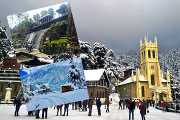 Chandigarh to Shimla,manali, dharamshala, dalhousie,Chandigarh  8 Days Tour